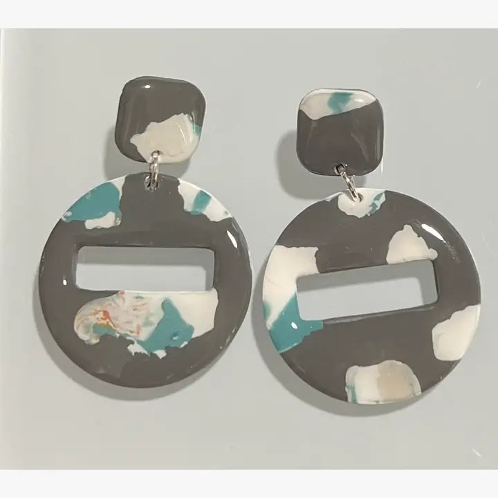 Grey Sky Earrings