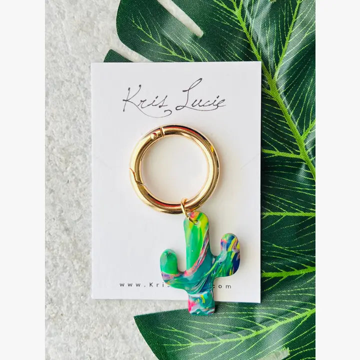 Cactus Keychain