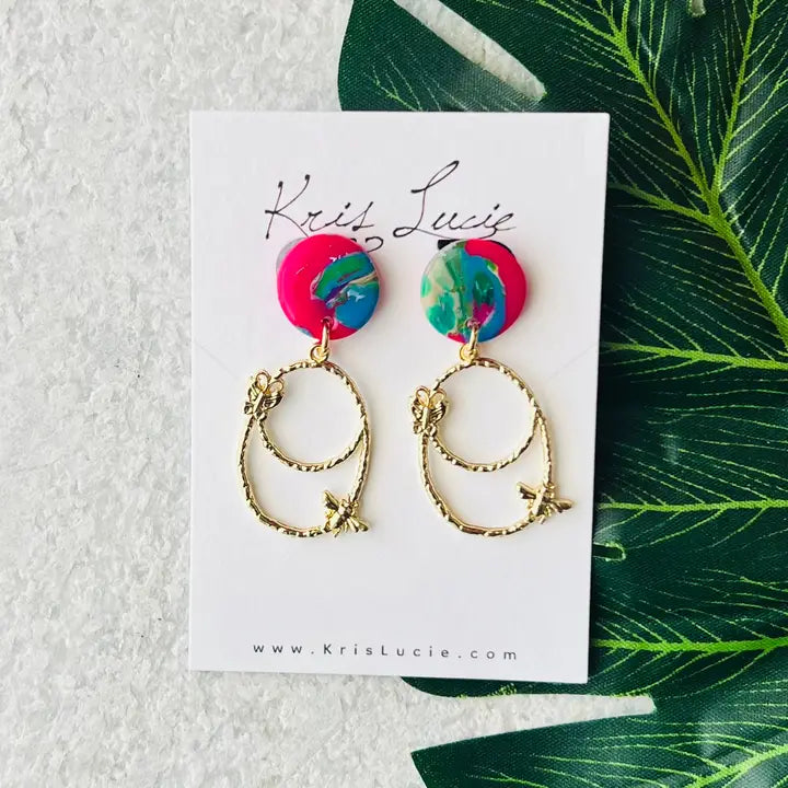 Garden Butterfly Earrings