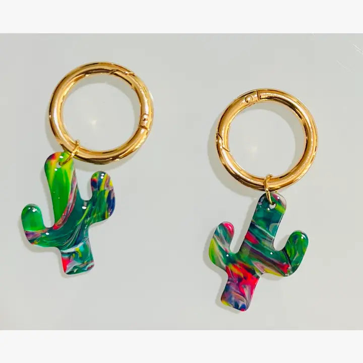 Cactus Keychain