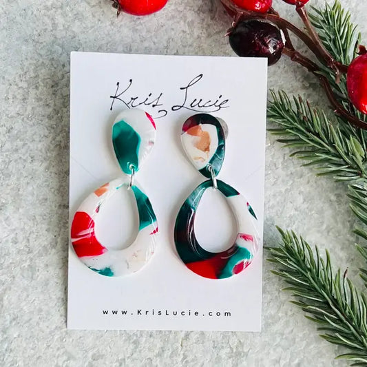 Fancy Holiday Earrings