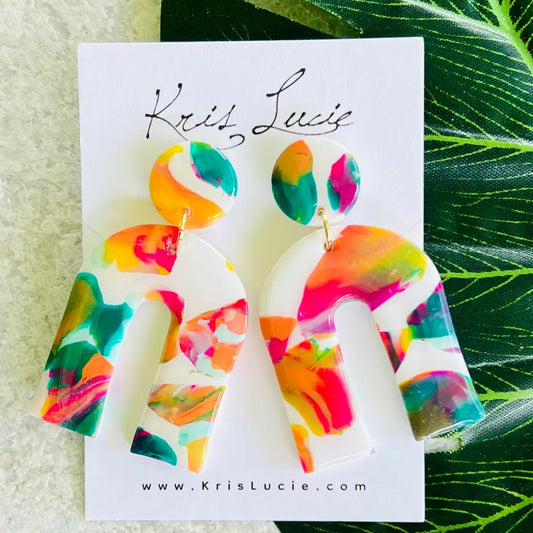 Elena Dangle Earrings