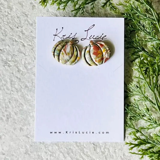 Fall Mix Pumpkin Studs