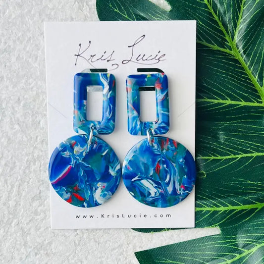 Blue Ocean Earrings