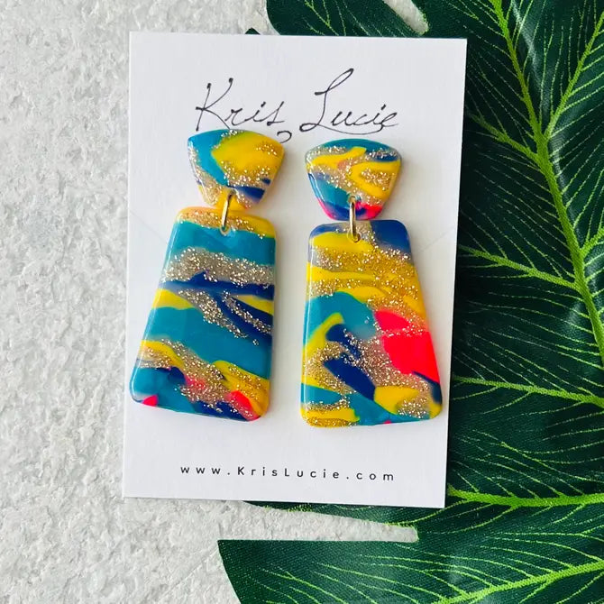 Color & Glitter Earrings