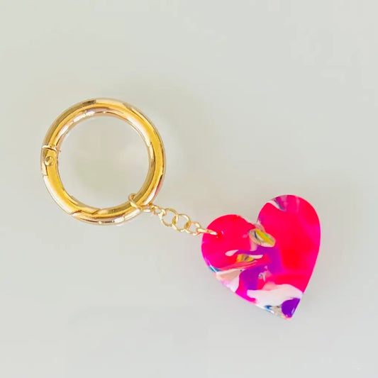 Heart Key Chain