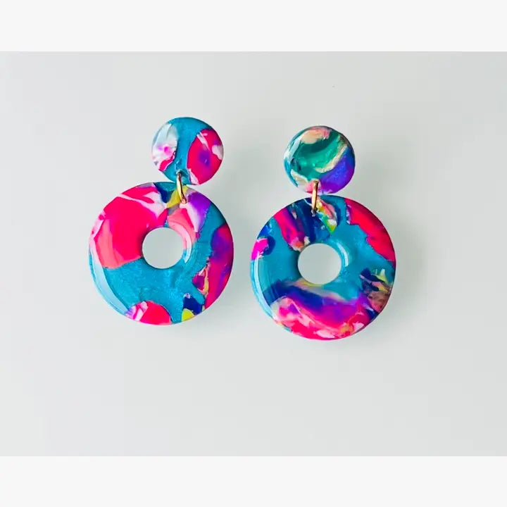Tropical Blue Earrings
