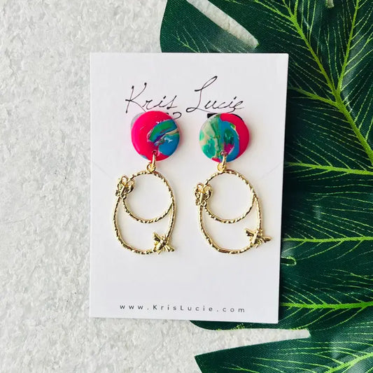 Garden Butterfly Earrings