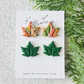 Fall Maple Leaf Studs