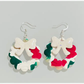 Pink & Green Reef Earrings