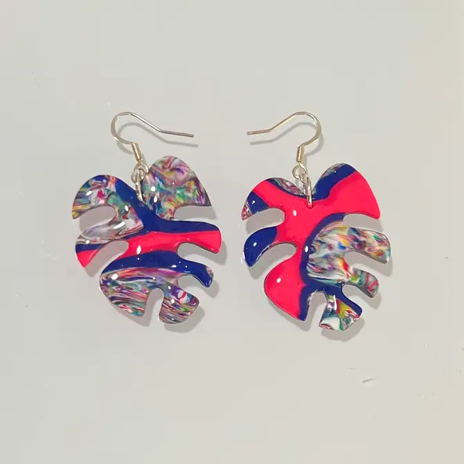 Mix Leaf Earrings