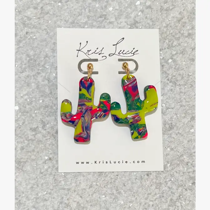 Cactus Earrings