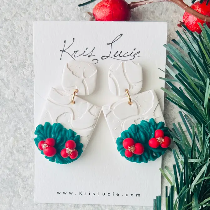 Cozy Holiday Earrings