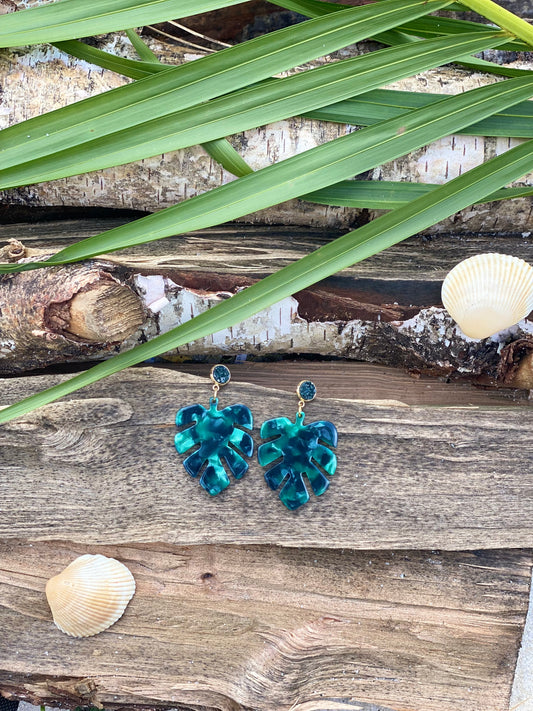 Palm Beach Acrylic Earrings